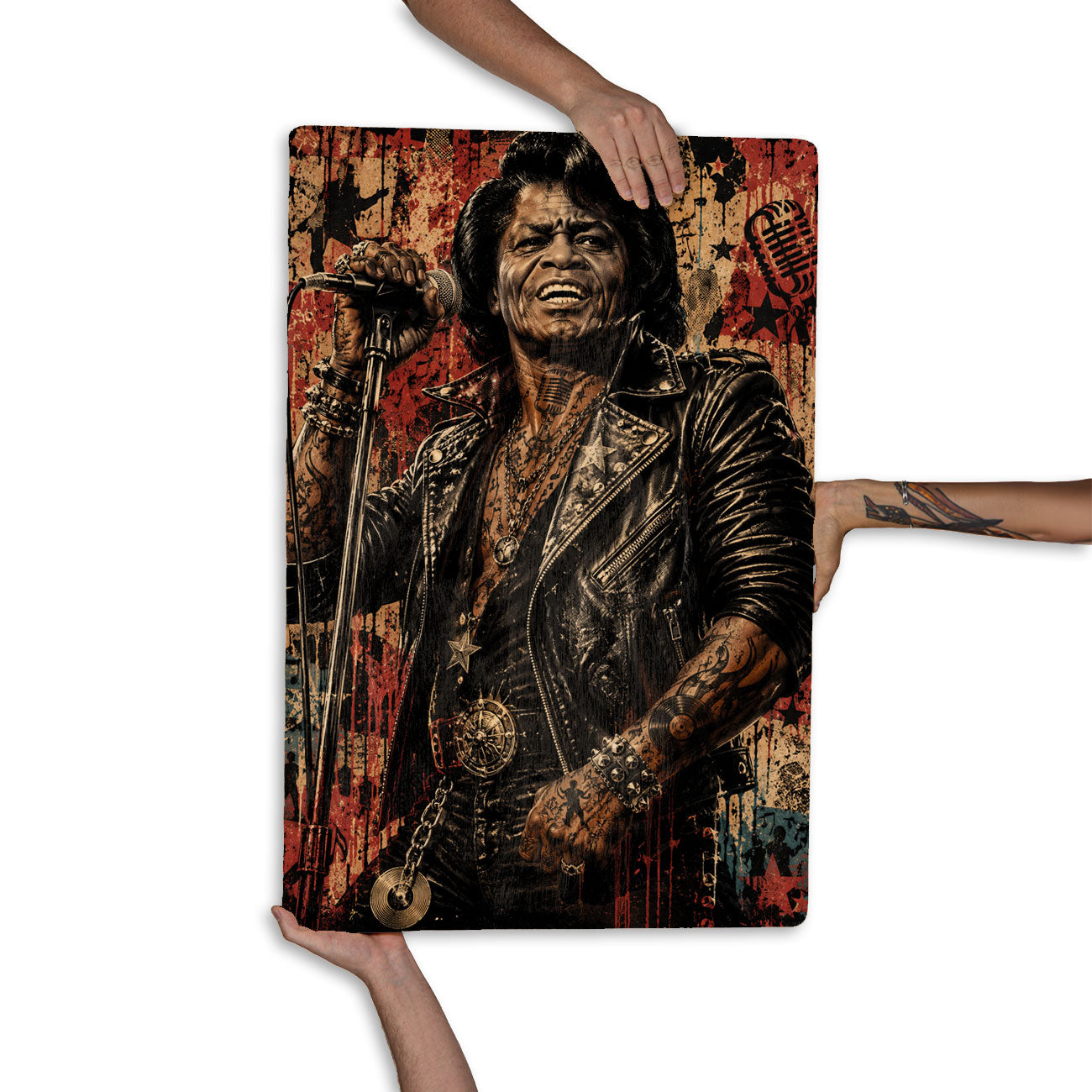 Quadro Decorativo - James Brown Punk