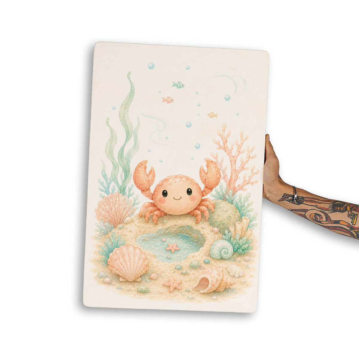 Quadro Decorativo  - Caranguejo Infantil
