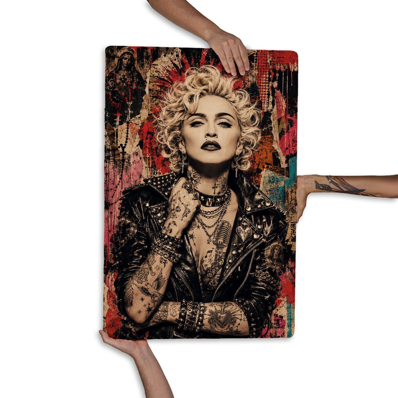 Quadro Decorativo - Madonna Punk