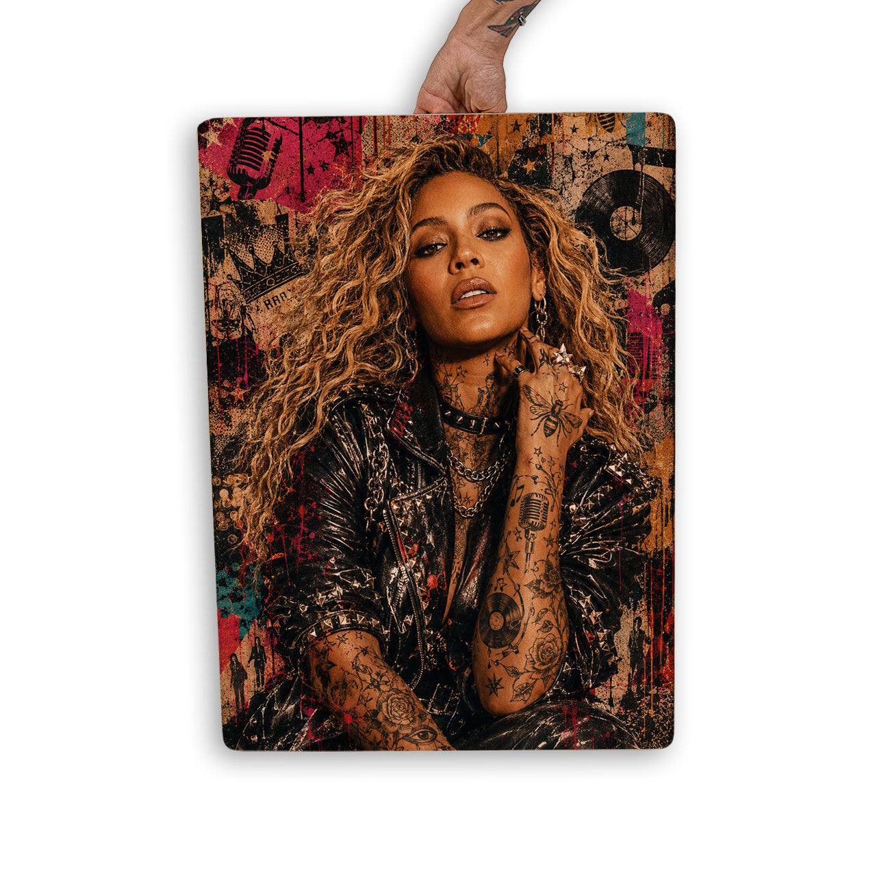 Quadro Decorativo - Beyonce Punk