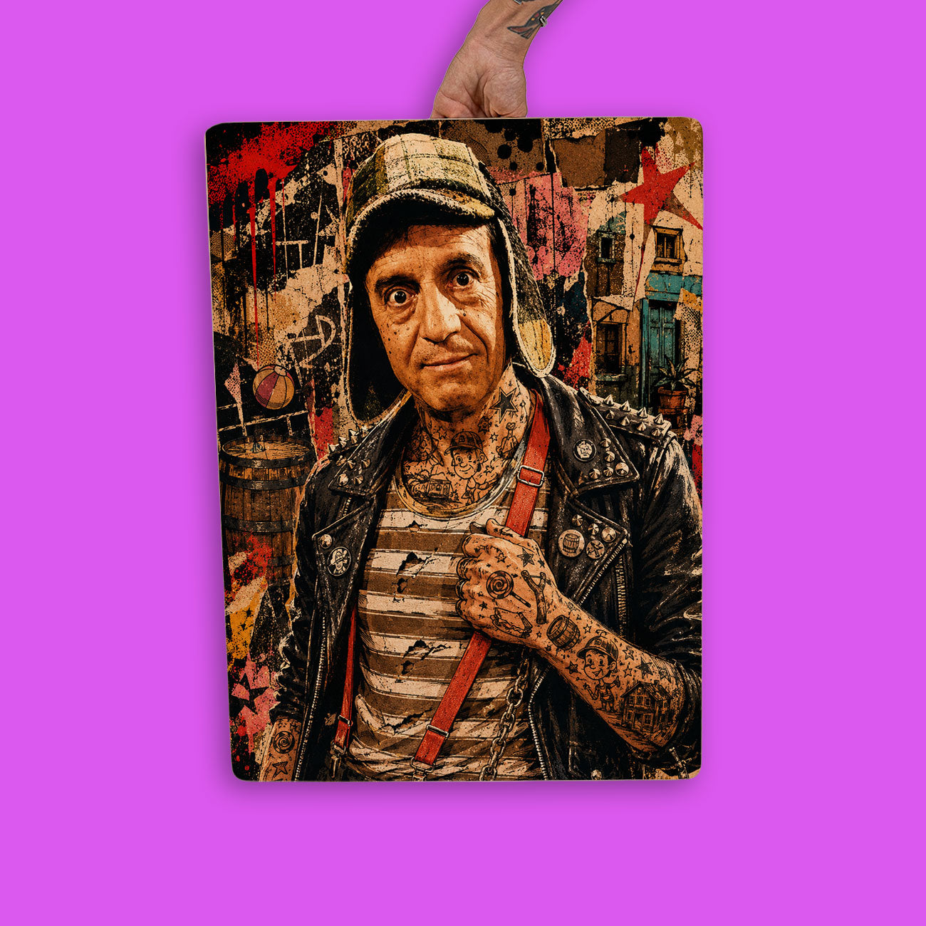 Quadro Decorativo - Chaves Punk