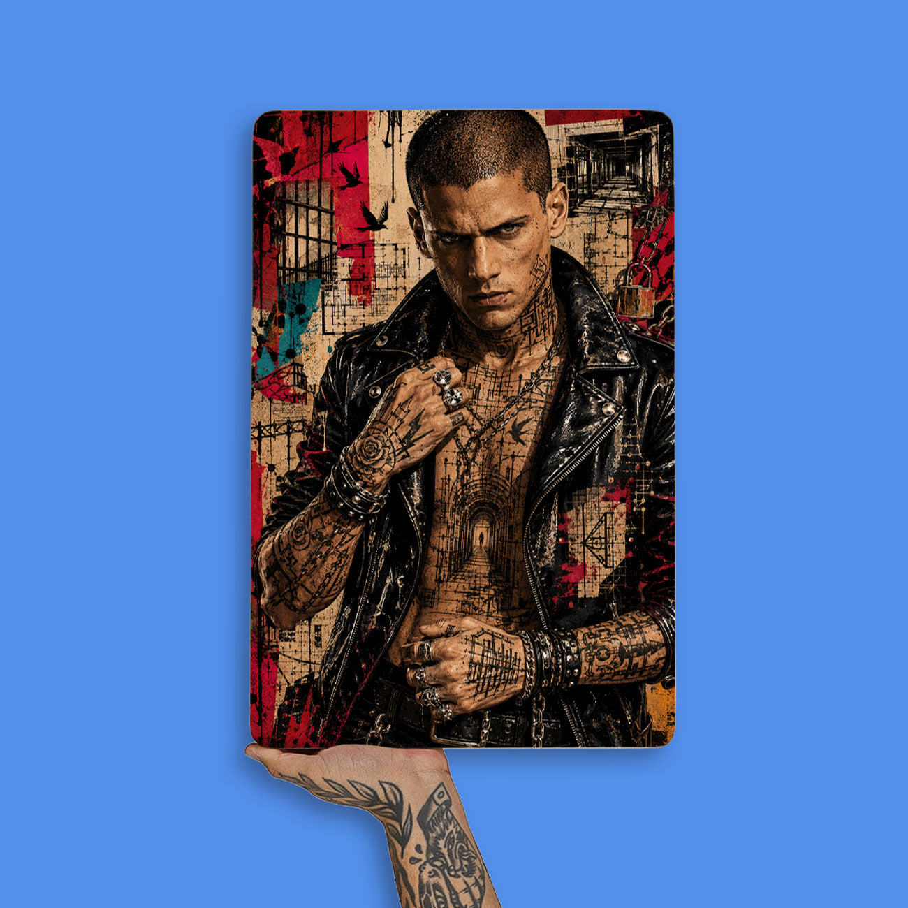 Quadro Decorativo - Michael Scofield Punk