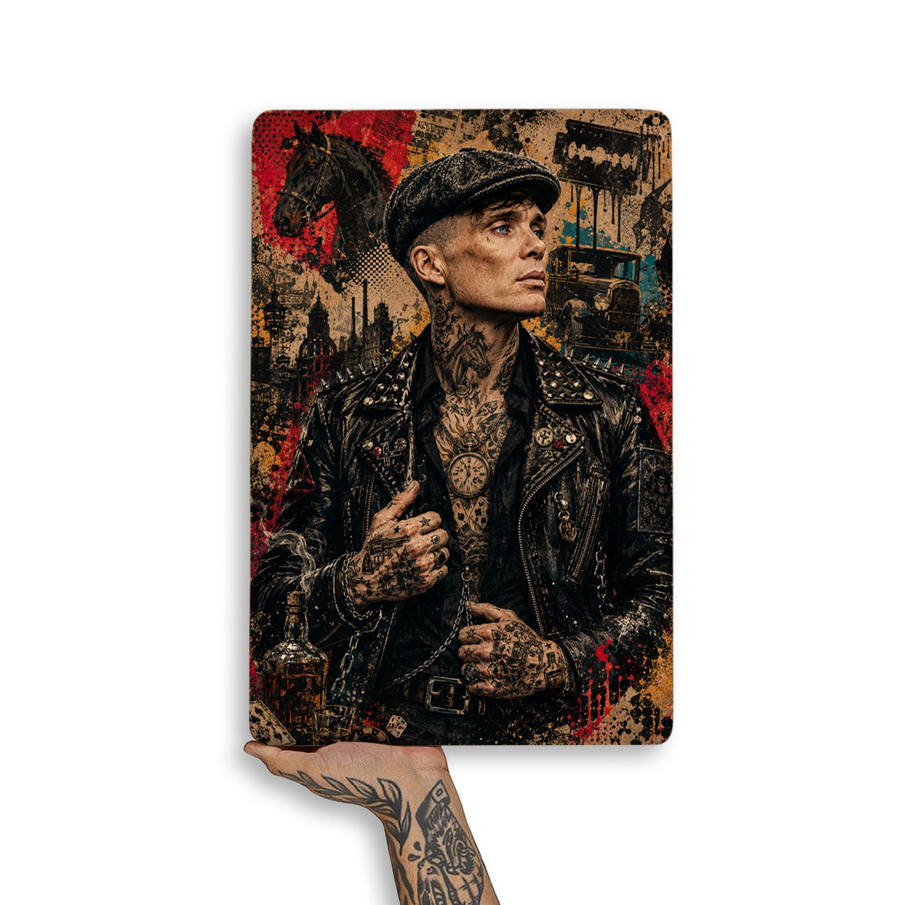 Quadro Decorativo - Thomas Shelby - Peaky Blinders Punk