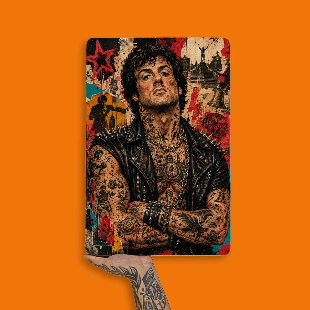Quadro Decorativo - Rocky Balboa Punk