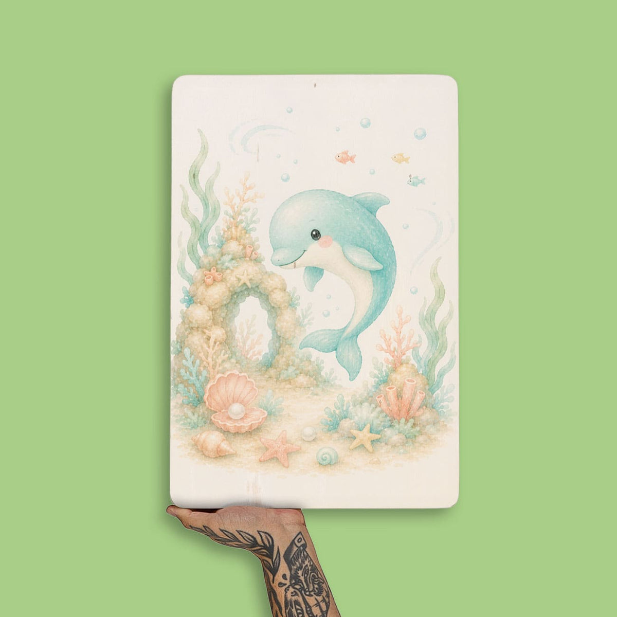 Quadro Decorativo  - Golfinho Infantil