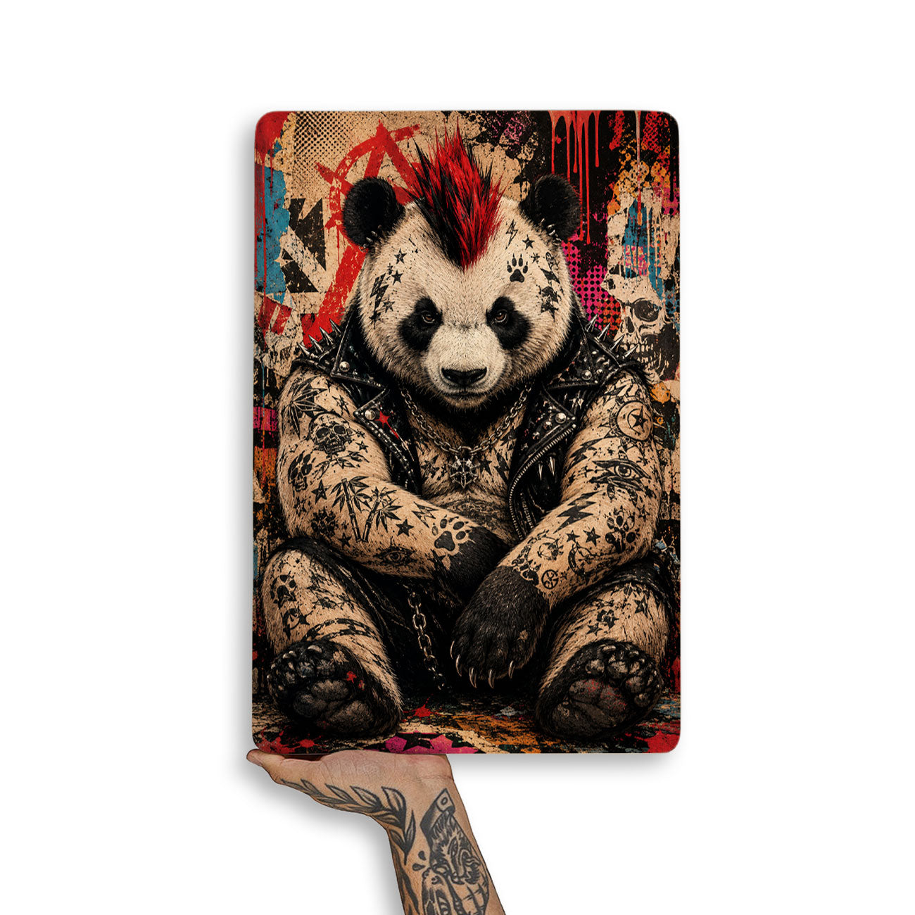 Quadro Decorativo - Panda Punk