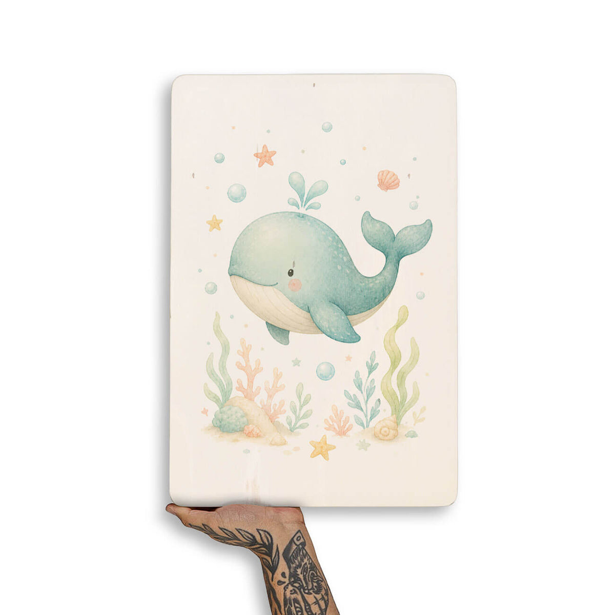 Quadro Decorativo  - Baleia Infantil