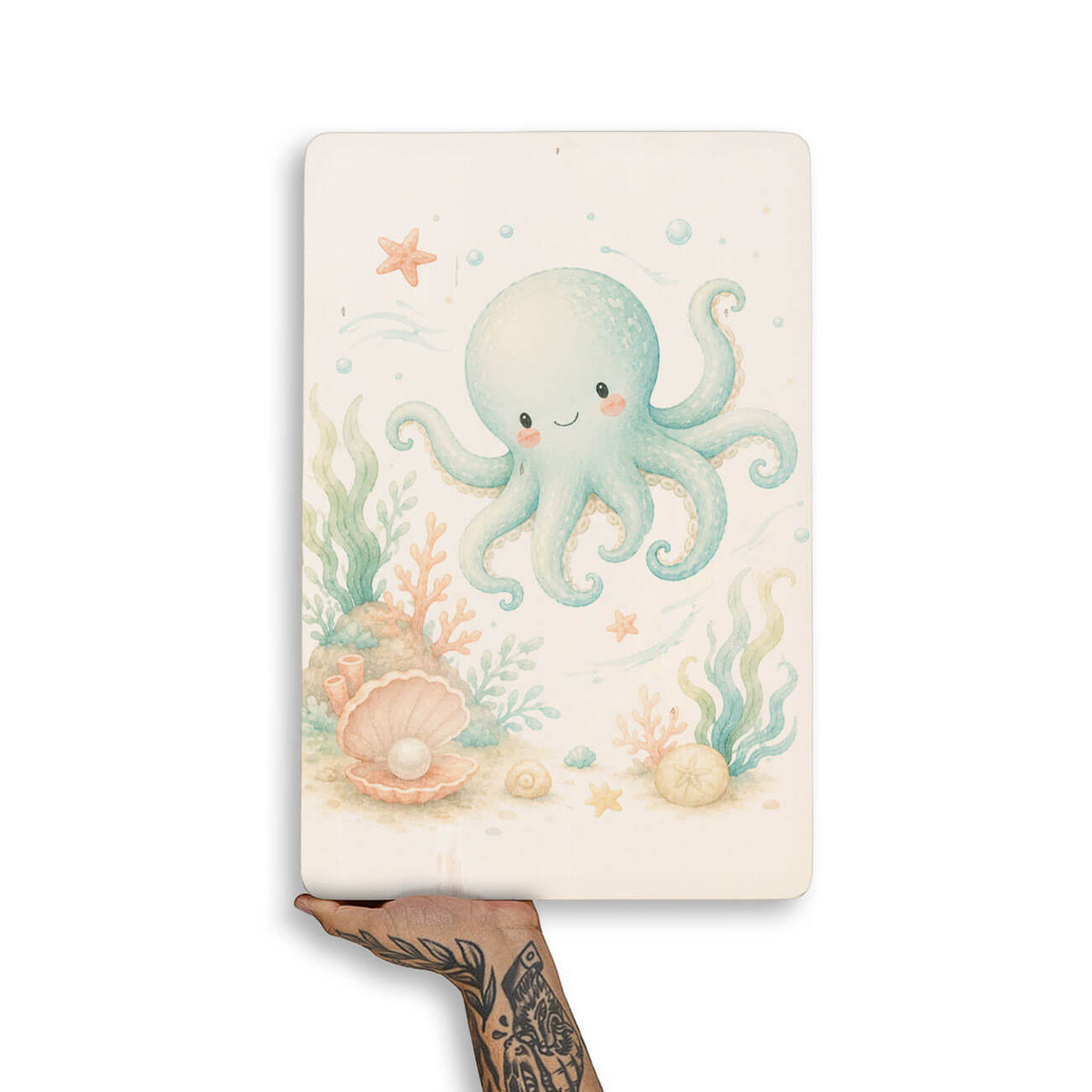 Quadro Decorativo  - Polvo Infantil