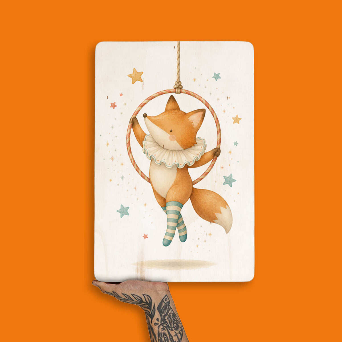 Quadro Decorativo  - Raposa Infantil