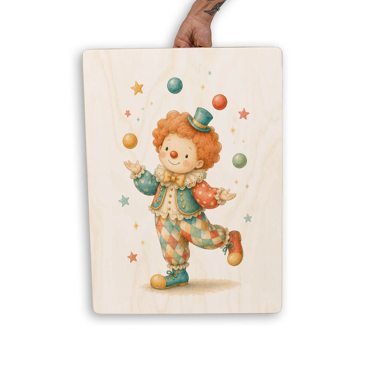 Quadro Decorativo  - Palhaço Infantil