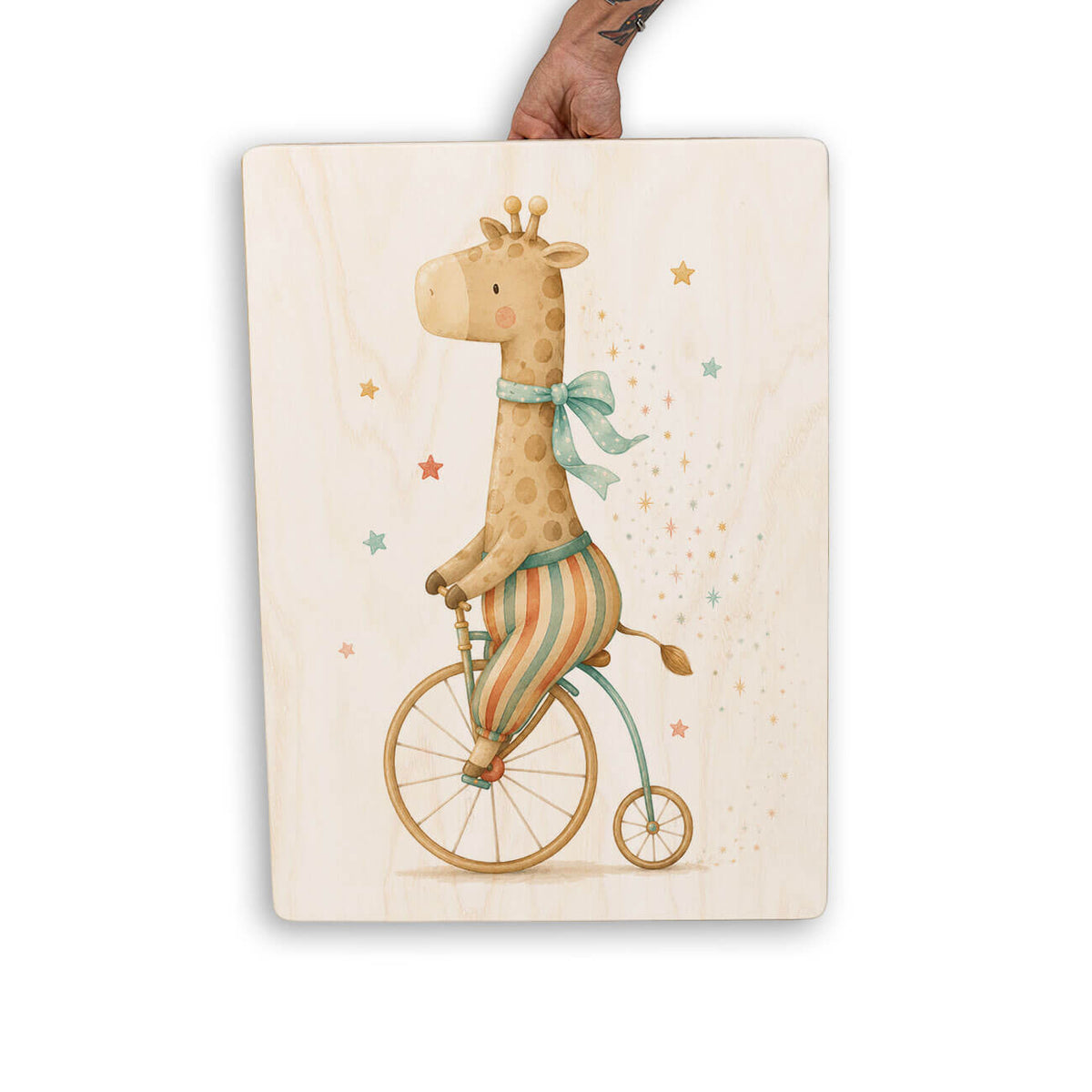 Quadro Decorativo  - Girafa Infantil