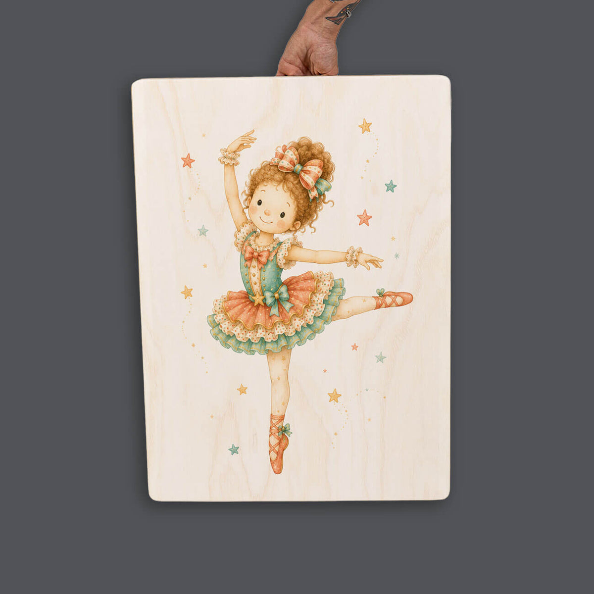 Quadro Decorativo  - Bailarina Infantil