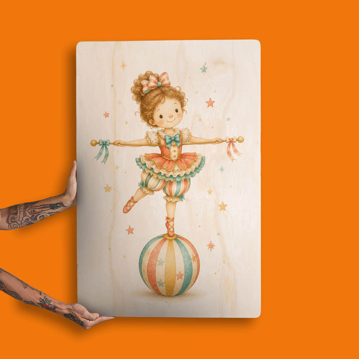 Quadro Decorativo  - Equilibrista Infantil