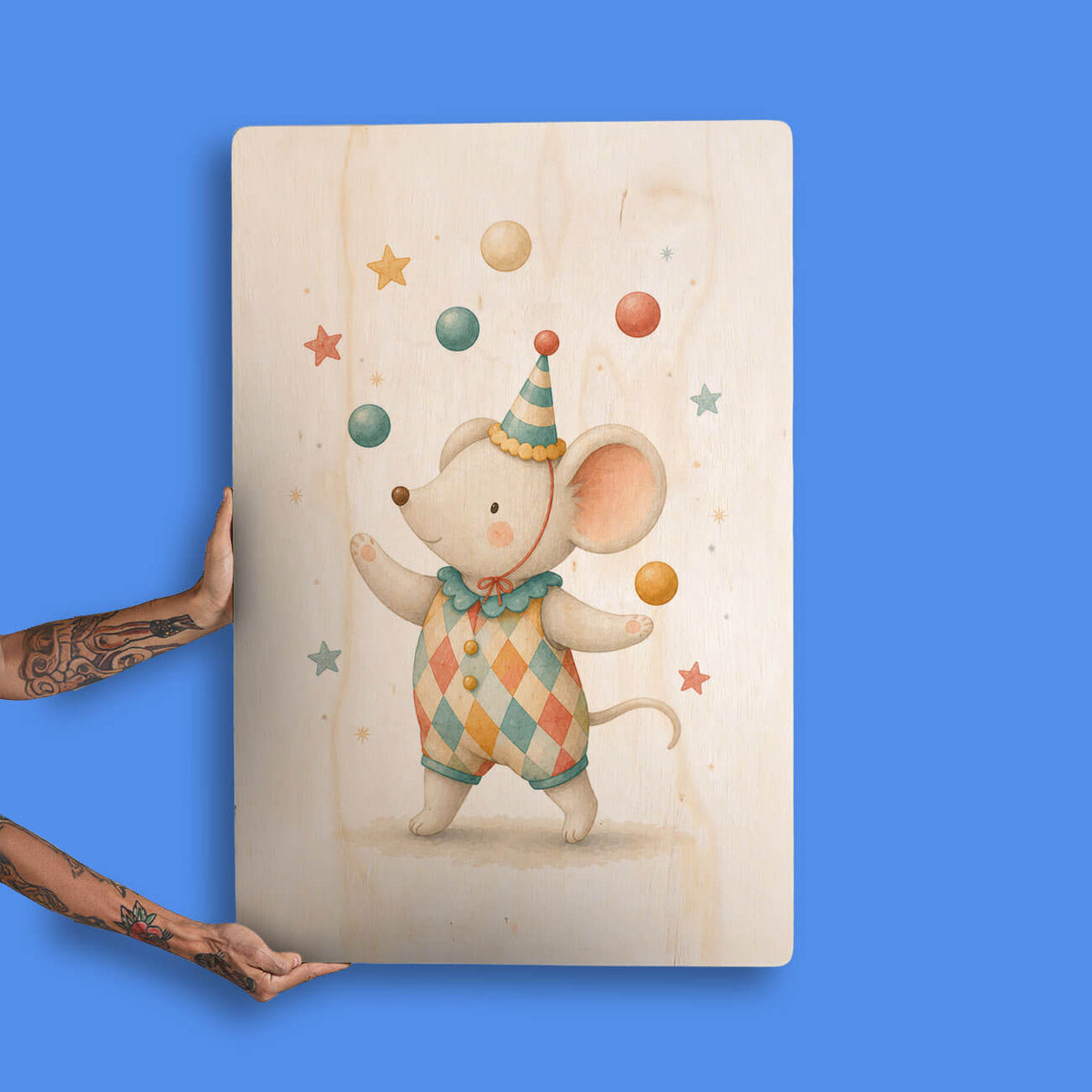 Quadro Decorativo  - Ratinho Infantil