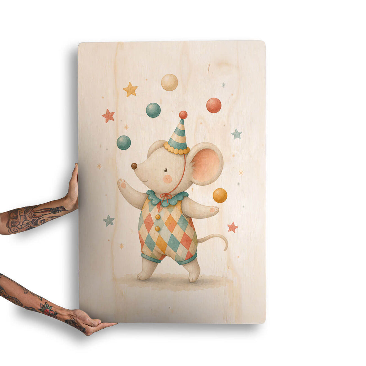 Quadro Decorativo  - Ratinho Infantil
