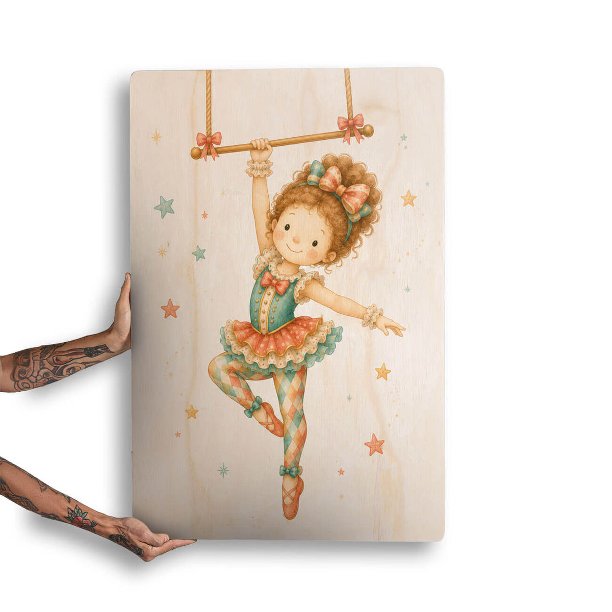 Quadro Decorativo  - Trapezista Infantil
