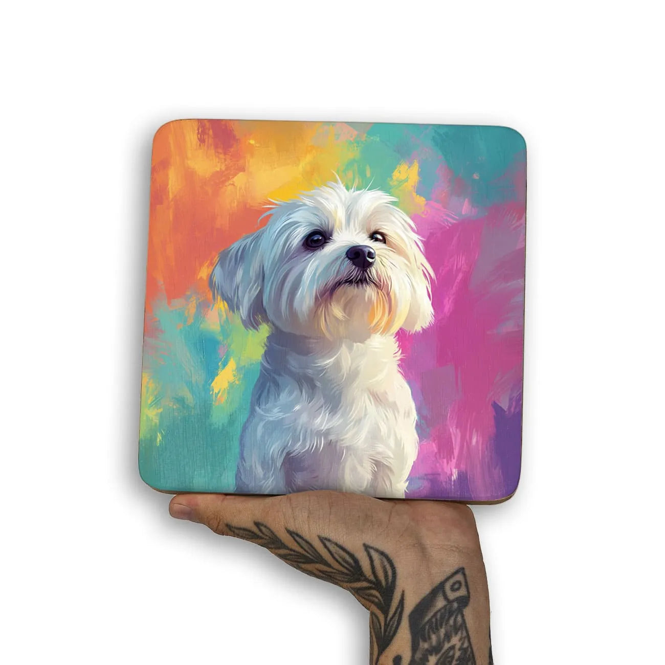 Quadro Decorativo  -  Maltês Color