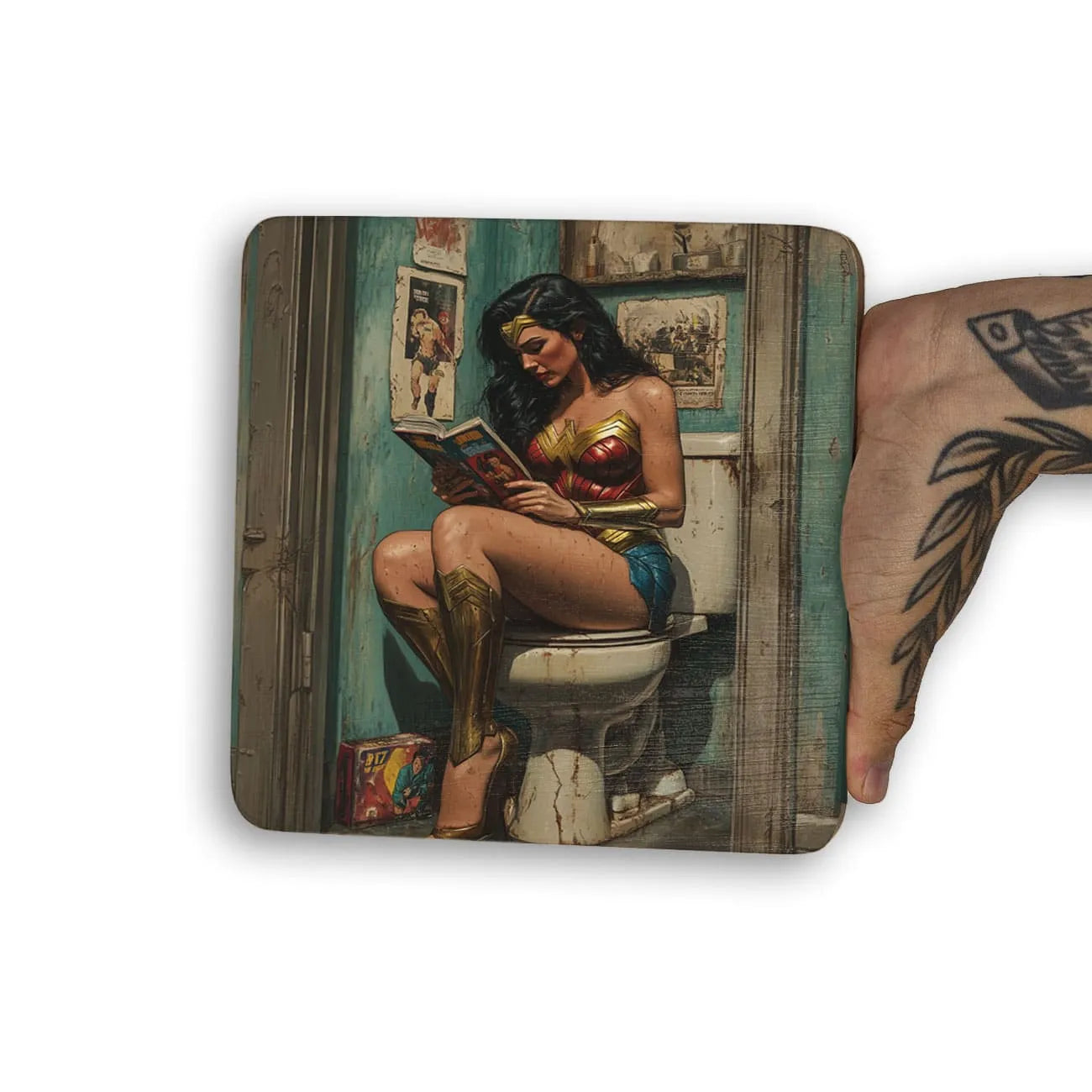 Quadro Decorativo  - Mulher maravilha