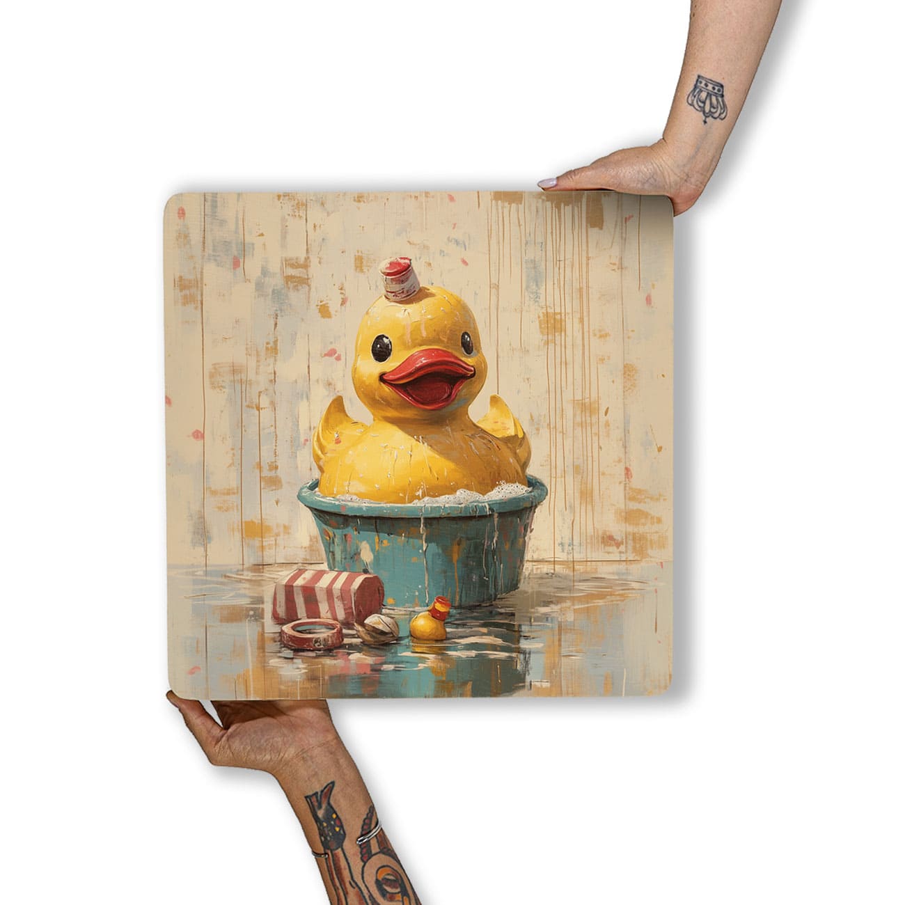 Quadro Decorativo  - Pato de Borracha