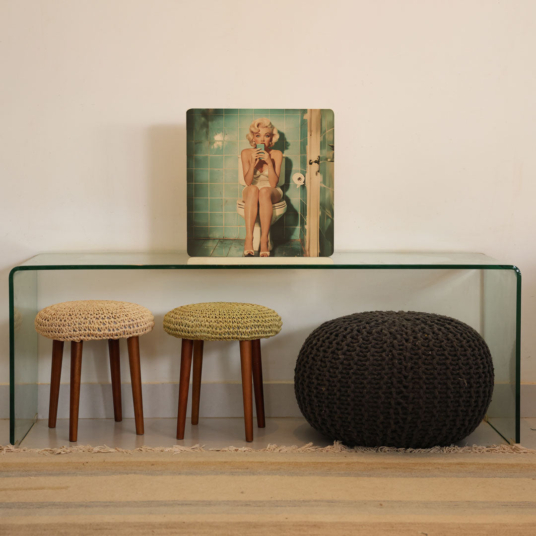 Quadro Decorativo  - Marilyn Monroe no Banheiro