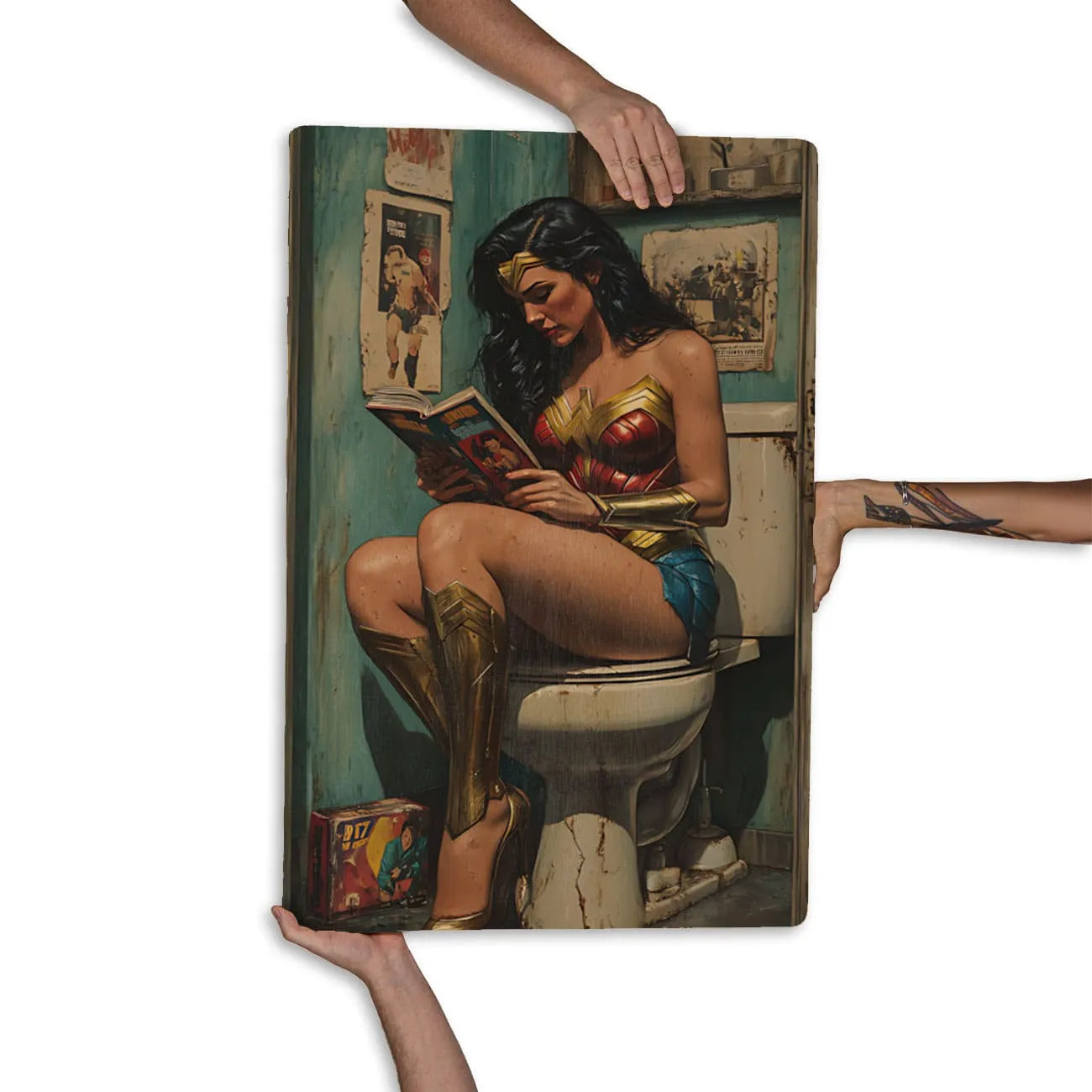 Quadro Decorativo  - Mulher maravilha