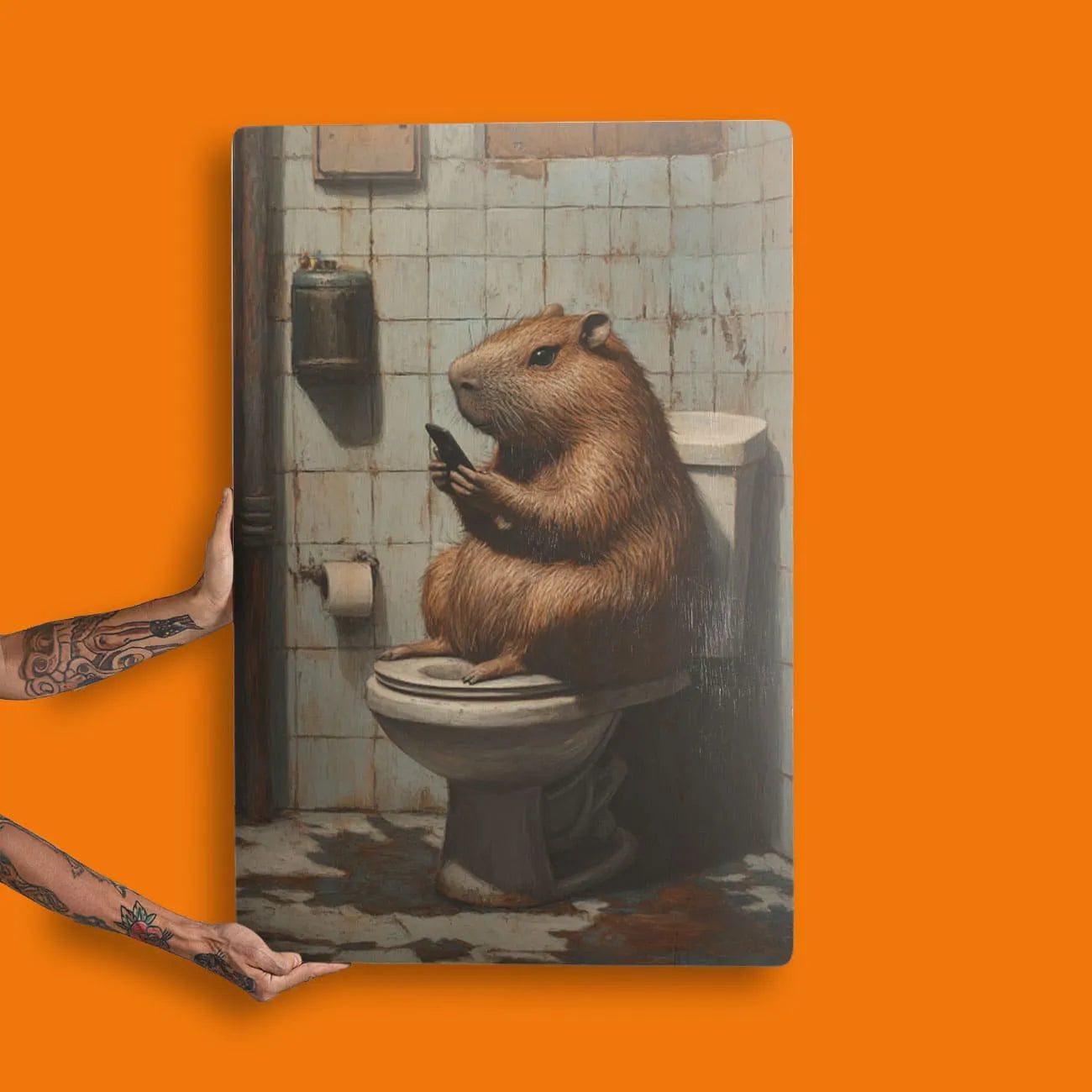 Quadro Decorativo  - Capivara