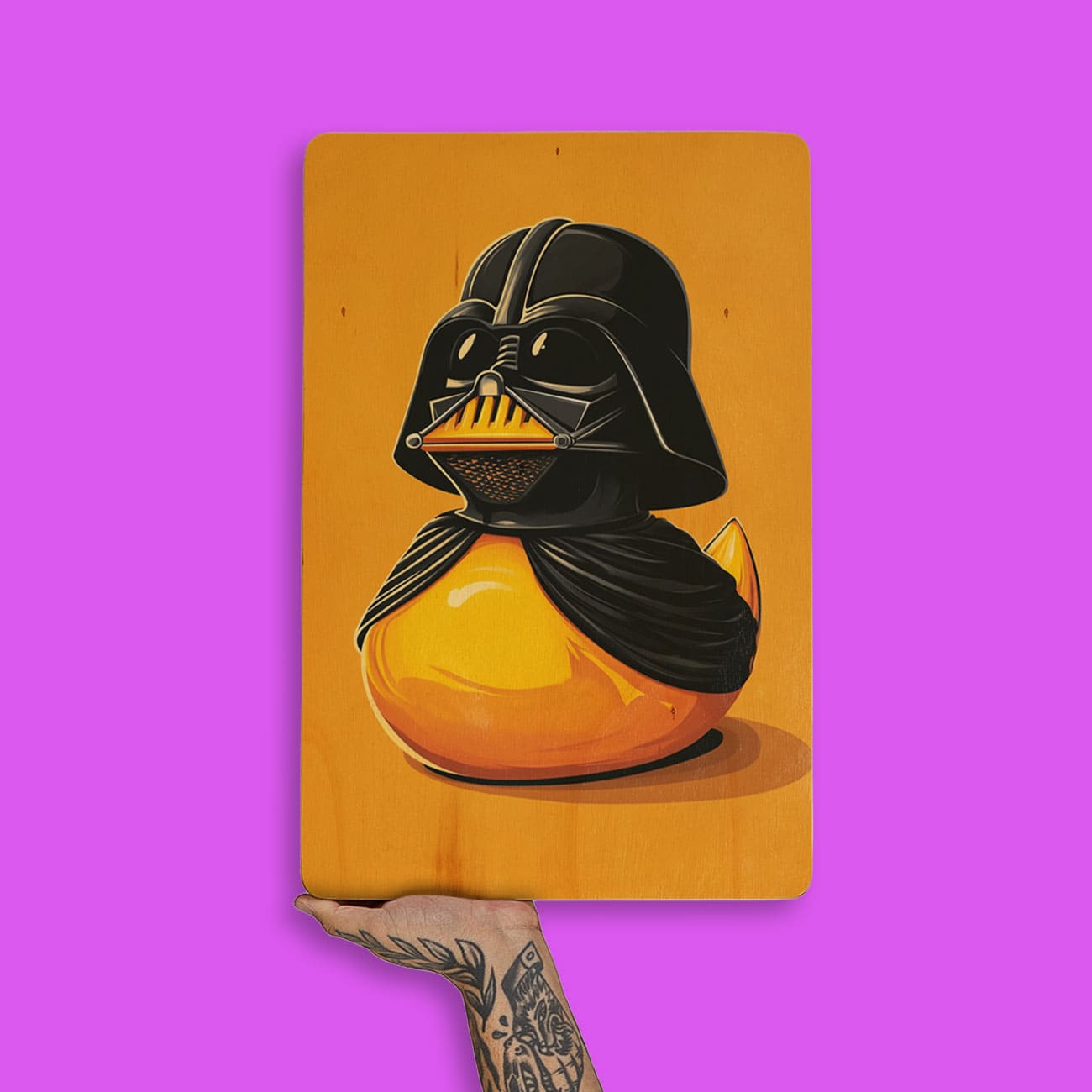 Quadro Decorativo  - Pato Vader