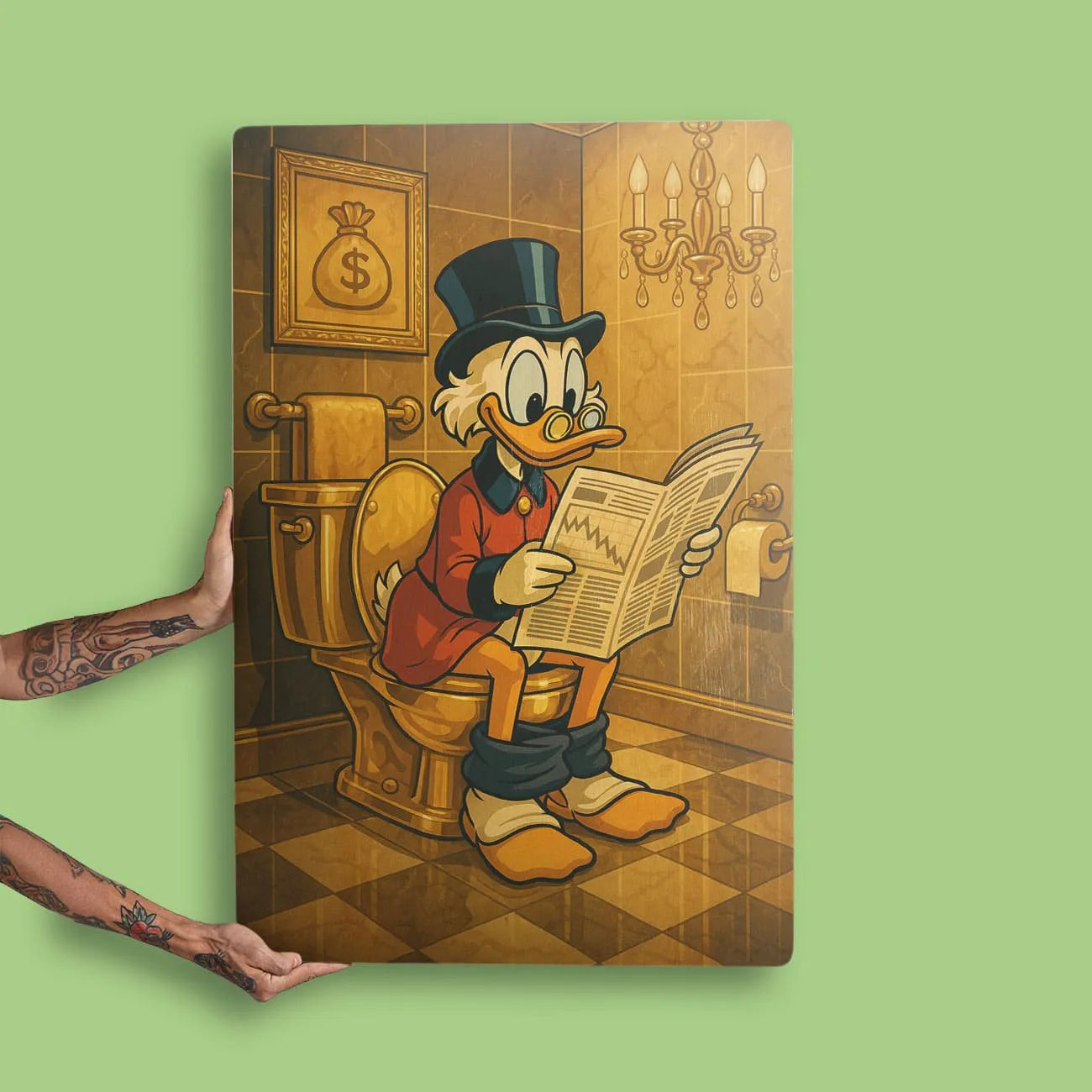 Quadro Decorativo  - Tio Patinhas