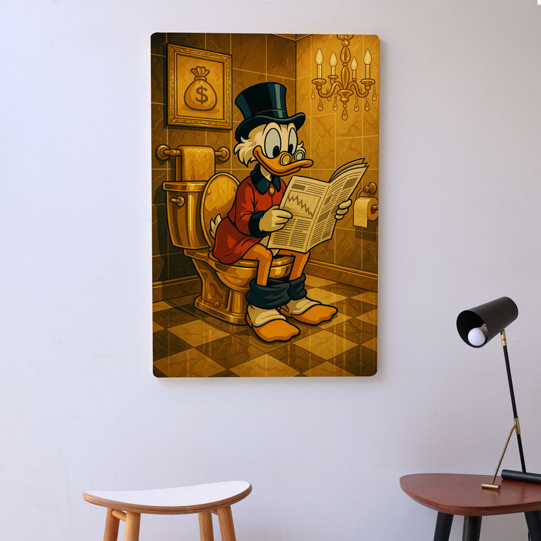 Quadro Decorativo  - Tio Patinhas