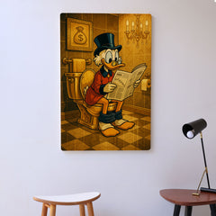 Quadro Decorativo  - Tio Patinhas