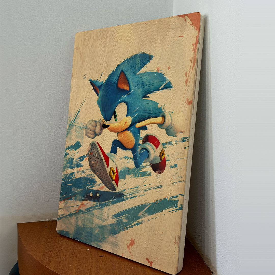 Quadro Decorativo -  Sonic