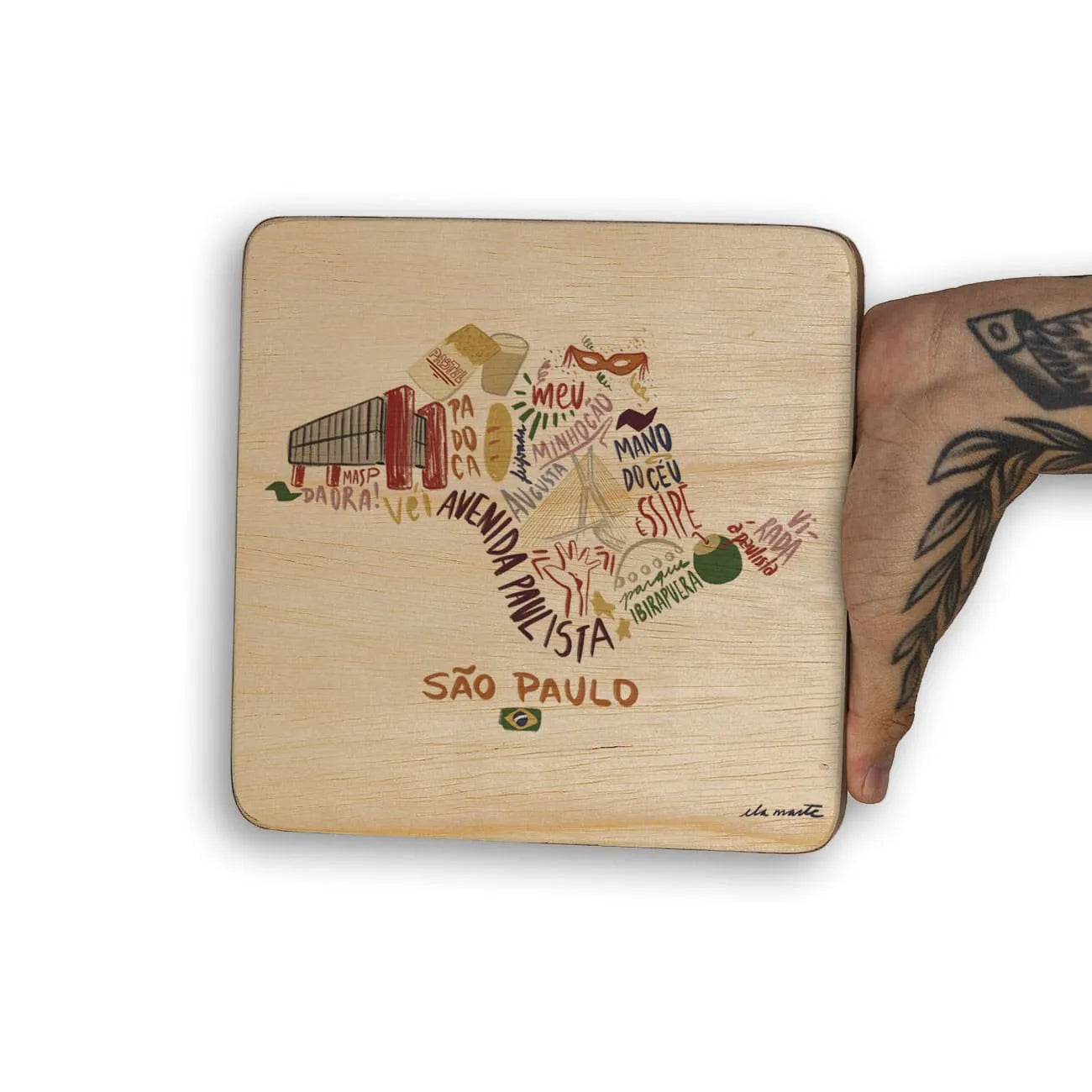 Quadro Decorativo - Brasilidades São Paulo