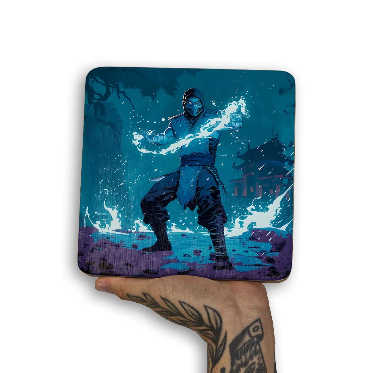 Quadro Decorativo -  Sub Zero Mortal Kombat