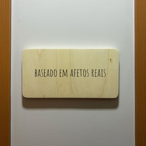 Quadro Decorativo - Afetos Reais