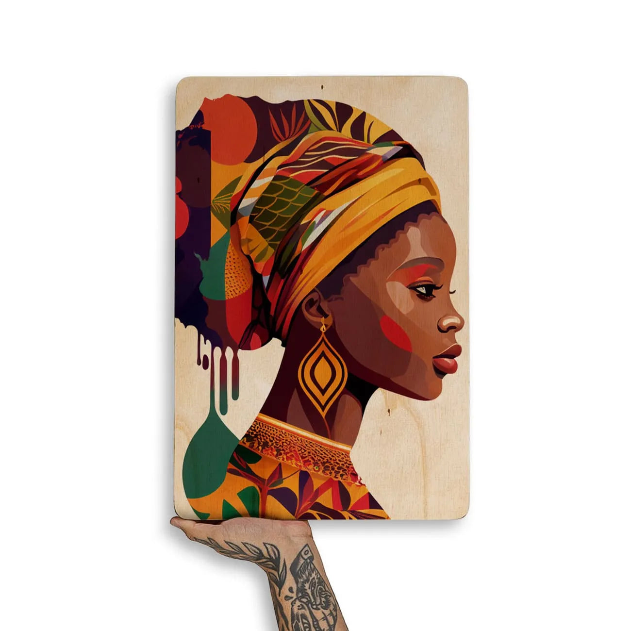 Quadro Decorativo - Afro
