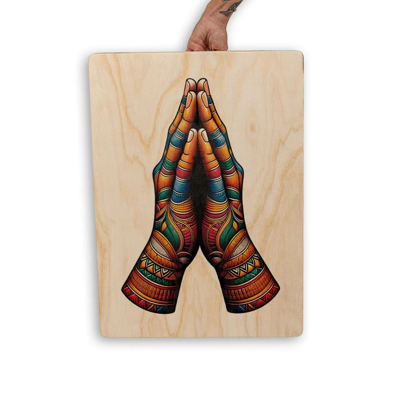 Quadro Decorativo - Mãos Agradecendo