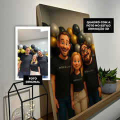 Quadro Personalizado - Escolha o estilo da sua foto