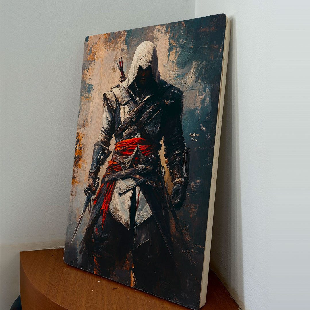 Quadro Decorativo - Assassins Creed 50 x 33 cm - Muralist Decor