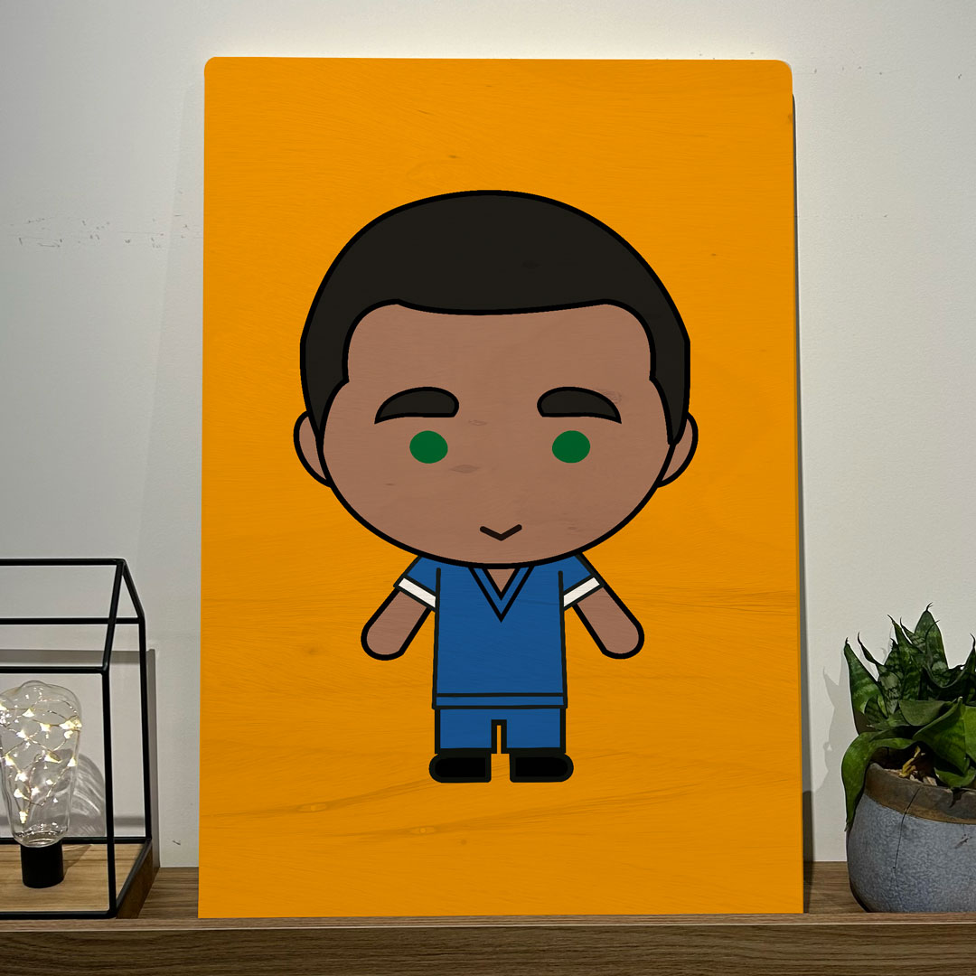 Quadro Decorativo - Jackson Avery - Greys Anatomy 50 x 33 cm - Muralist Decor