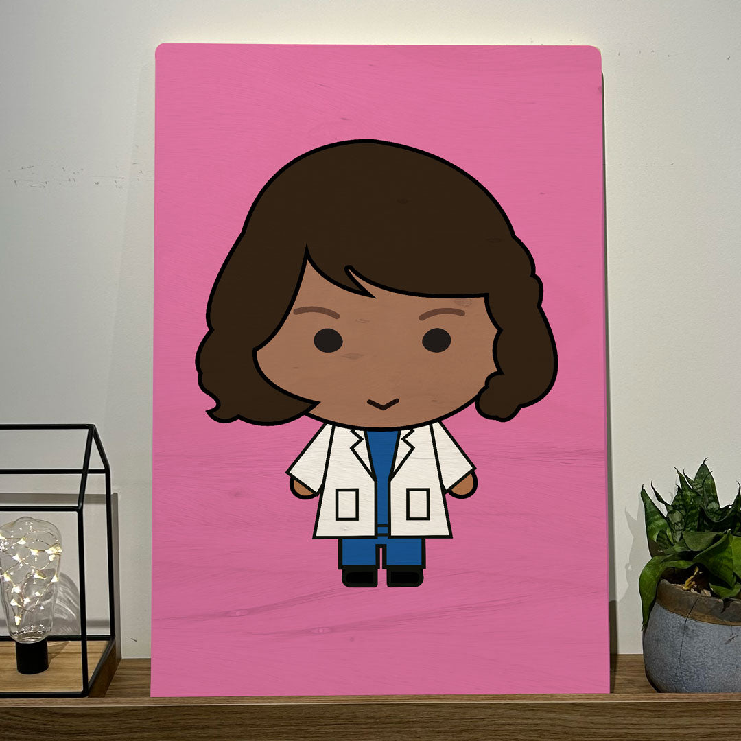 Quadro Decorativo - Miranda Bailey - Greys Anatomy 50 x 33 cm - Muralist Decor