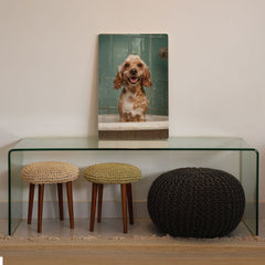 Quadro Decorativo  - Cocker no banho