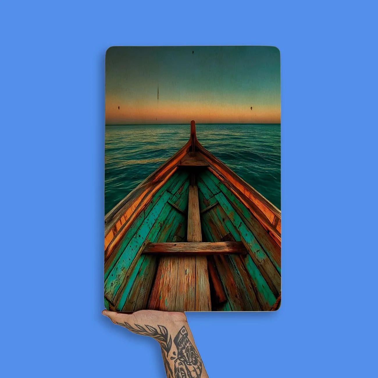 Quadro Decorativo  - Barco no horizonte