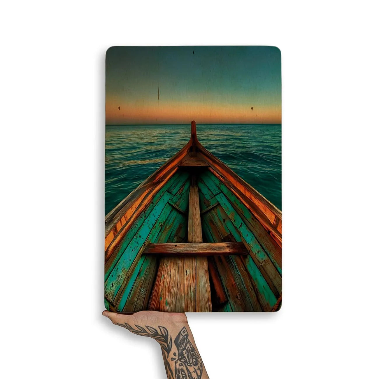 Quadro Decorativo  - Barco no horizonte