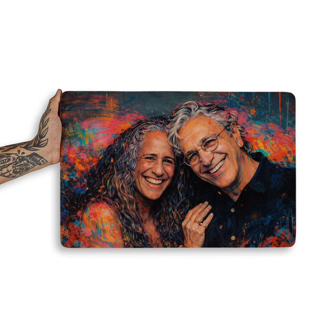 Quadro Decorativo - Maria Betânia e Caetano Veloso