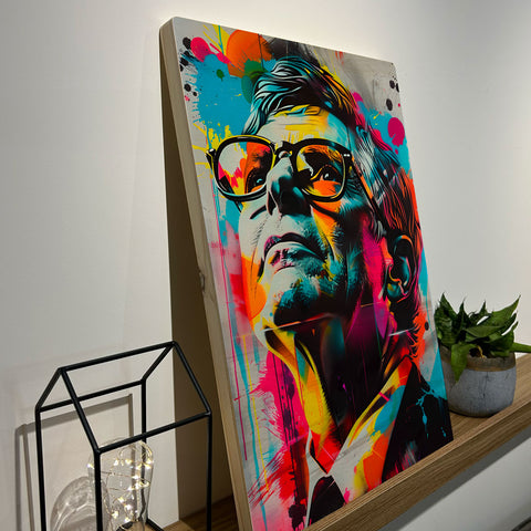 Quadro Decorativo - Colorfull Bill Gates