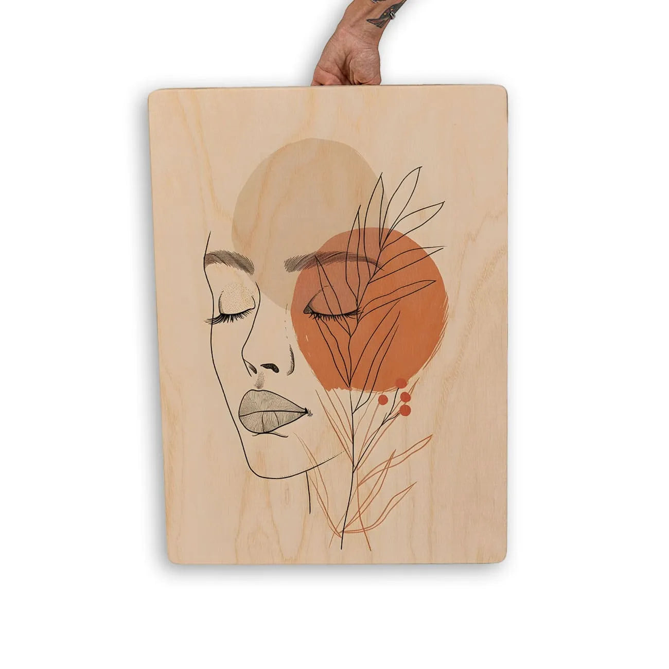Quadro Decorativo -  Boho Faces
