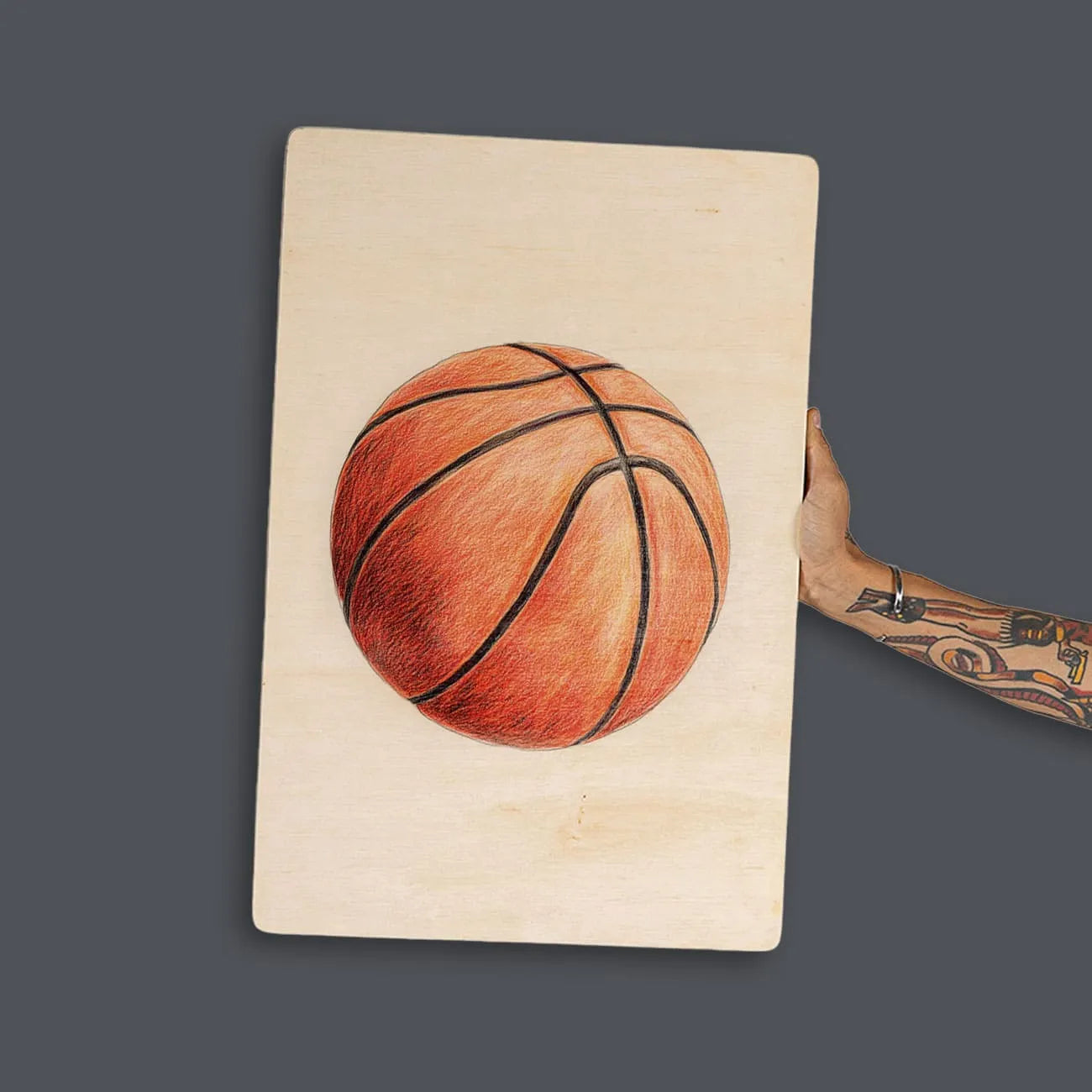 Quadro Decorativo  -  Bola de Basquete
