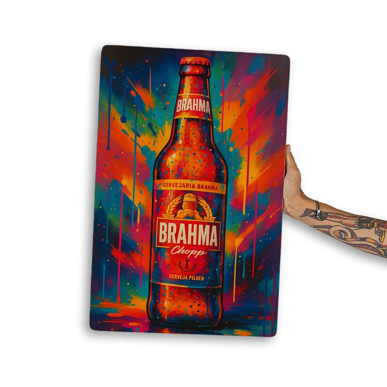 Quadro Decorativo Bares/Pub - Brahma