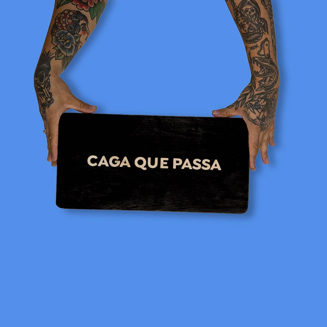 Quadro Decorativo - Caga que passa