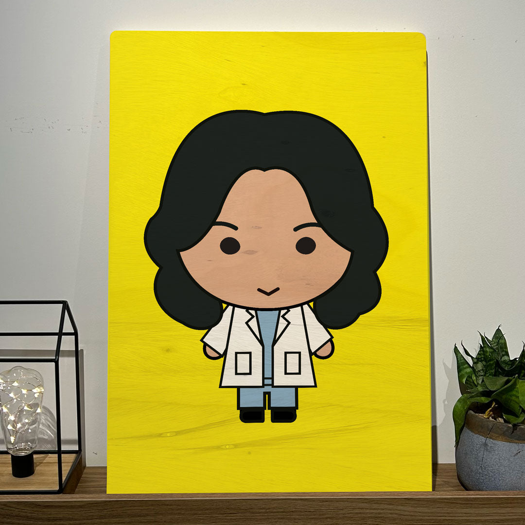 Quadro Decorativo - Callie Torres - Greys Anatomy 50 x 33 cm - Muralist Decor